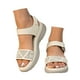 thumbnail image 3 of WILLBEST Sandalias Casuales Para Mujer Sandalias Cómodas Para Uso Diario Con Diseño Hueco Y Cierre Para Atuendos Casuales Y Actividades De Verano, 3 of 9