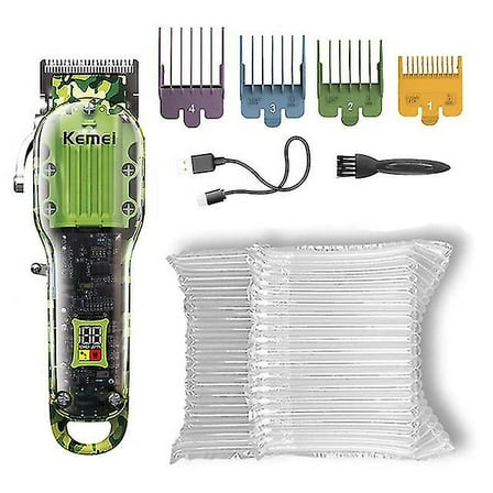 Professional hair clipper adjustable hair trimmer for men barber salon home electric hair cutter machine rechargeable