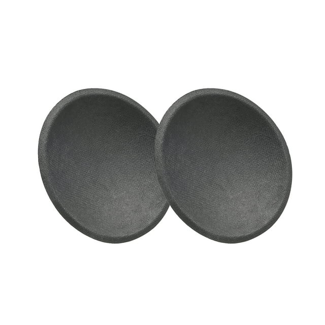 Unique Bargains Speaker Dust Cap 55mm/2.2' Diameter Subwoofer Paper Dome Coil Protetive Cover Caps 2 Pcs