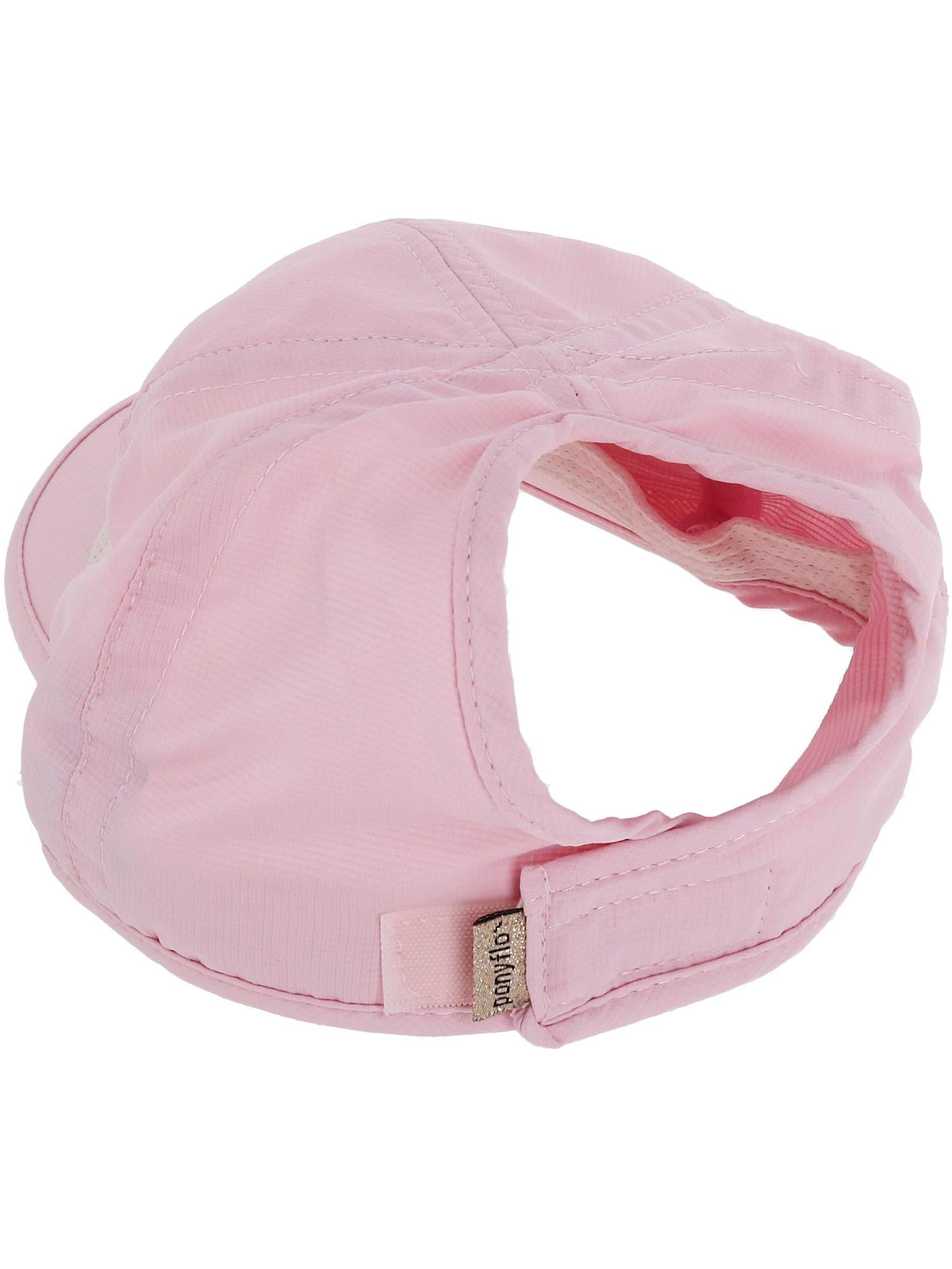 baseball cap with grey ponytail attached