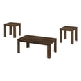 thumbnail image 2 of 3 - piece Table Set with Walnut Main Color | Living Room Tables for Decor Display | Simple Design for Any Decor, 2 of 3