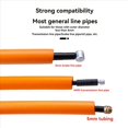 thumbnail image 5 of 2X Bike Internal Housing Damper Shifter Brake Cable Routing Bicycle Frame Protection Sound Insulation Sponge Orange, 5 of 5