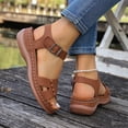 thumbnail image 4 of Willtoo Flat Sandals for Women Dressy: Comfortable Flats Sandals Women Open Toe Ankle Strap Walking Shoes Summer, 4 of 6