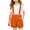 r-173Orange67, variant on Girls Romper Summer Casual Solid Color Sleeveless Romper With Adjustable Straps Kids Playwear Rompers For Girls 18-24 Months