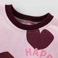 thumbnail image 6 of Likimi Toddler Kids Girls Tops Crew Neck Long Sleeve Print T Shirt Casual Comfortable Soft Spring Fall Tops Size 3-4 Years Pink, 6 of 8