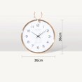 thumbnail image 2 of Wall Clock High-end Luxury Quartz Clock, Suitable for Living Room, Study, Bedroom., 2 of 6