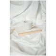 thumbnail image 5 of Omne Sleep 4-Piece White Microplush and Bamboo Flex Head Queen Hypoallergenic Sheet Set, 5 of 5