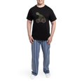 thumbnail image 5 of CafePress - Cycling Tyrannosaurus Rex Men's Dark Pajamas - Men's Dark Loose Fit Cotton Pajama Set, 5 of 7