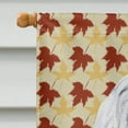 thumbnail image 3 of Carolines Treasures SC9689CHF Havanese Automne Feuilles Drapeau Toile Maison Taille, 3 of 4