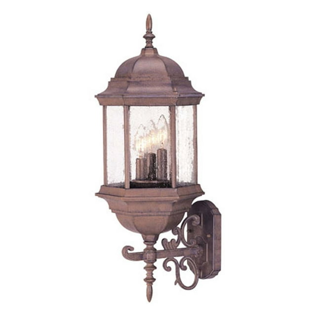 Three Light Outdoor Wall Mount