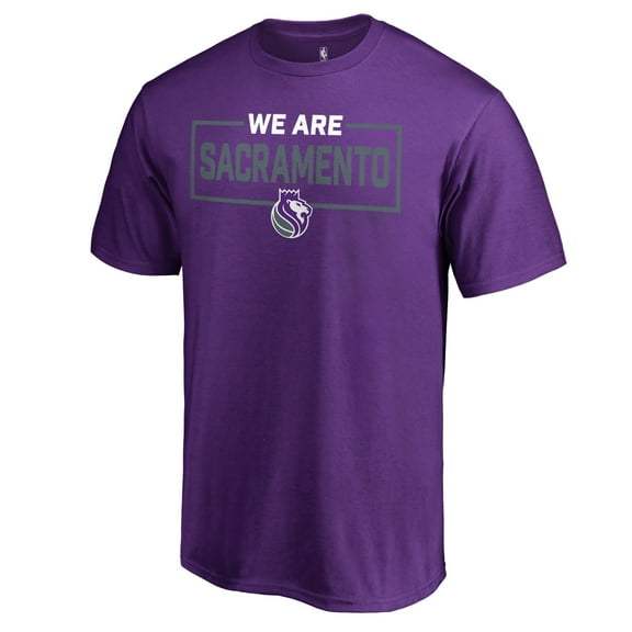 Men's Purple Sacramento Kings We Are Iconic Collection T-Shirt