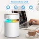 thumbnail image 2 of Humidificador de aire de 900 ml, difusor de aceites esenciales de vapor frío, humidificador USB portátil para bebés, humidificador ultrasónico silencioso, color blanco, 2 of 5
