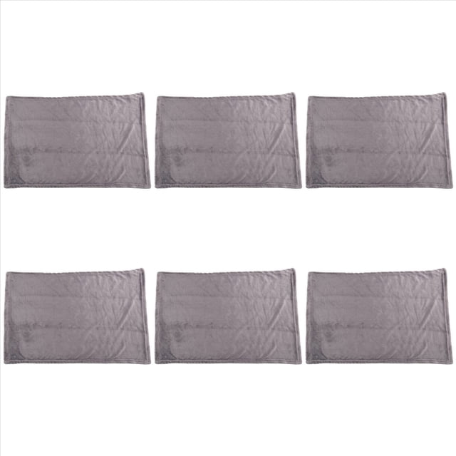 6X Manta Suave SóLida de Aire Acondicionado para Sala de Estar o Dormitorio Cama Sofá Manta de Color SóLido ProteccióN CáLida Rodilla