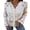 Apricot, variant on Women's Knit Lace Cardigan Fashionable Solid Color Long Sleeve V Neck Button Down Ruffle Sweater