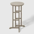 thumbnail image 2 of WestinTrends Outdoor 42" Height HDPE Outdoo Bistro Bar Table, Weathered Wood, 2 of 7