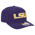 thumbnail image 3 of Men's New Era  Purple LSU Tigers Team Collective 9SEVENTY Stretch-Snap Adjustable Hat, 3 of 5