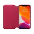 thumbnail image 4 of Apple Leather Folio (for iPhone 11 Pro) - Raspberry, 4 of 5