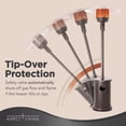 thumbnail image 3 of Aspect Living Mocha Finish Patio Heater with Table, 3 of 10