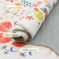thumbnail image 5 of YOUFORTONG 2x4 Washable Runner Rug, Vintage Floral Scalloped Low Pile Carpet, Non Slip Stain Resistant Soft Thin Rug for Entryway Hallway Kitchen Bedroom Bathroom,Beige, 5 of 7