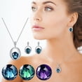 thumbnail image 3 of Apmemiss Gifts for Women Clearance Fashion Pendant Necklace Earring Set Women Wedding Party Jewelry Set Gift on Sale Clearance Items, 3 of 3