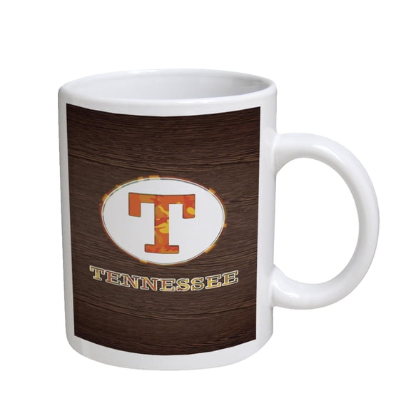 KuzmarK Coffee Cup Mug 11 Ounce - Tennessee Wood