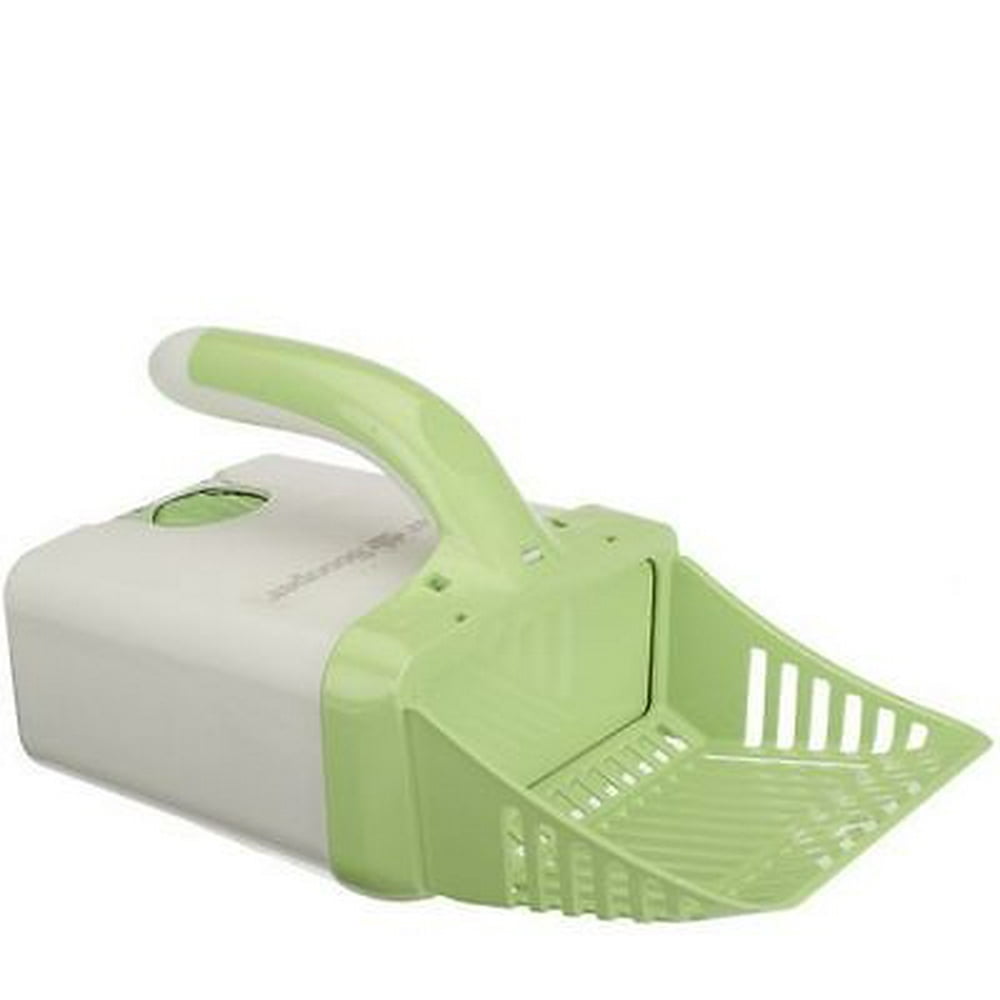Neater Scooper ScooptoBag Cat Kitty Kitten Litter Cleaning System, Green