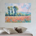thumbnail image 4 of ONETECH  Art Decor Tapestry with Landscape Design Wall Hanging Aesthetic Backdrop Psychedelic Countryside Forest for Indoor, 4 of 7