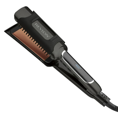 flat iron ceramic revlon copper smooth salon straight walmart comb