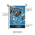 thumbnail image 4 of Carolina Panthers Double-Sided Justin Patten Garden Flag, 4 of 6