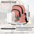 thumbnail image 7 of Xixirimido Pink Capybara Christmas Themed Pattern Small Sling Bag for Women Crossbody Bags Fanny Pack Chest Bag for Travel, 7 of 7