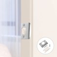 thumbnail image 1 of HIAKDOFT 4 Sets Door Strike Plates Silver Latch Stability for Business Owners, 1 of 8
