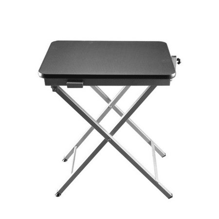 UPC: 0304369691191 | Shernbao Folding Dog Pet Grooming Table for Competition Black
