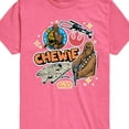 thumbnail image 2 of Star Wars - Chewie Stickers - Toddler And Youth Short Sleeve Tee, 2 of 4