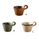 thumbnail image 4 of Kearding Taza de café de cerámica hecha a mano, estilo Retro con asa, bebida de avena para el desayuno, recipiente resistente al calor para el Juegos de servir café y té verde bronce Kearding HA081151-02, 4 of 6
