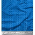 thumbnail image 1 of Soimoi Rayon Fabric Diamond & Triangle Shirting Printed Craft Fabric by The Yard 56 Inch Wide, 1 of 3