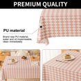 thumbnail image 3 of Mantel rectangular a cuadros, resistente a las manchas, a prueba de derrames y lavable, para picnic, cocina y cena festiva al aire libre, 3 of 6