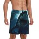 thumbnail image 2 of Fotbe Undersea Shark Pantalones Cortos de Pijama para Hombre, Ropa de Dormir, Pantalones de Pijama Cortos para Hombre-XX-Large, 2 of 6