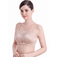 thumbnail image 3 of BIMEI Mastectomy Bra with Pockets for Breast Prosthesis Women's Full Coverage Wirefree Everyday Bra 8508,Beige, 38C, 3 of 7