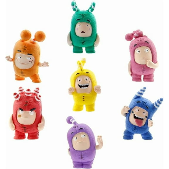ODDBODS Toy Set of Mini Figurines for Preschool Kids (Ages 3 )