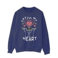 thumbnail image 1 of Star Wars Mandalorian Mens Catch My Heart Sweatshirt, 1 of 1