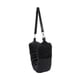 thumbnail image 3 of Funda de almohada de viaje para el cuello, cojín de descanso en forma de U, terciopelo suave, plegable y con almacenamiento Negro, 3 of 9