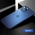 thumbnail image 2 of Compatible with iPhone 14 Plus Frosted Case Matte Clear Thin Ultra Translucent Shockproof Slim Delicate Touch Protective Fashion Shockproof Cover for Women Girls Man, 2 of 11