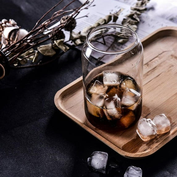Large Beer glasses,20 oz Can Shaped Beer Glasses,Elegant Shaped Drinking Glasses is Ideal Gift,Tumbler Beer Glasses Great for Any Drink and Any Occasion