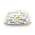 thumbnail image 4 of Cartoon Car Bus Truck Engineering Vehicle Throw Pillow Covers Couch Pillowcases Decor for Bed Sofa 18" x 18", 4 of 7