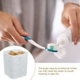 thumbnail image 5 of FOMIYES Toothpaste Holder for Bathroom Toothbrush Station Bamboo 1Pcs, 5 of 5