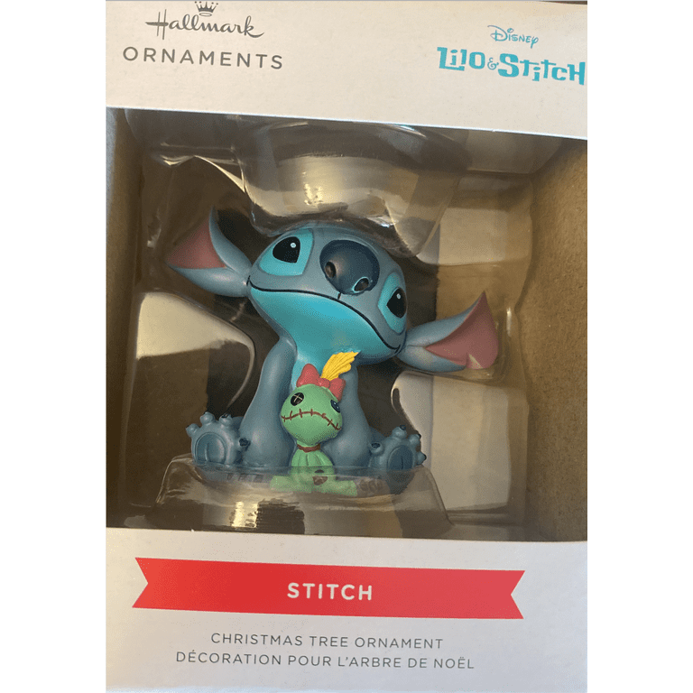 Disney Lilo & Stitch Stitch with Scrump Christmas Ornament