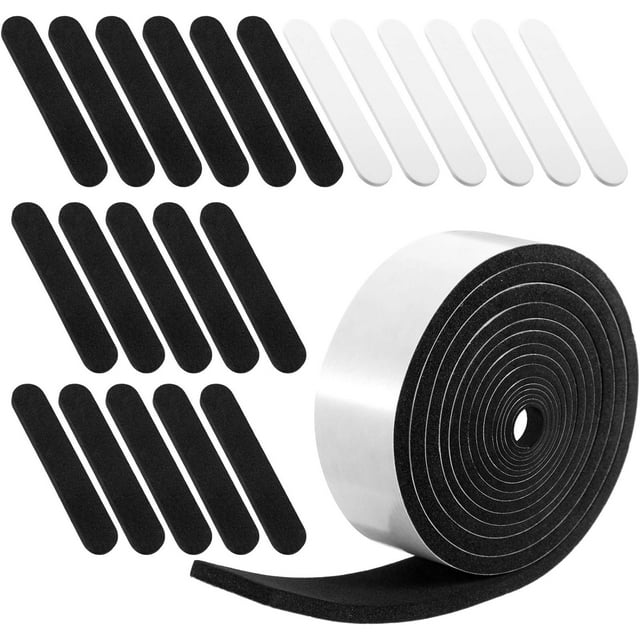 Lot de 23 Ruban Réducteur de Mousse pour Chapeau Rouleau de Ruban Rétractable insert de Taille de Chapeau Auto-Adhésif Noir Lot de 23 Ruban Réducteur de Mousse Rouleau insert de Taille de Chapeau Auto-Adhésif Noir