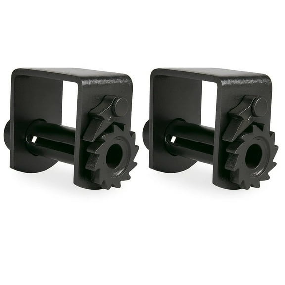 2 Pack Winch Flatbed Truck Trailer Winchs for 2"- 4" Winch Strap-Weld On