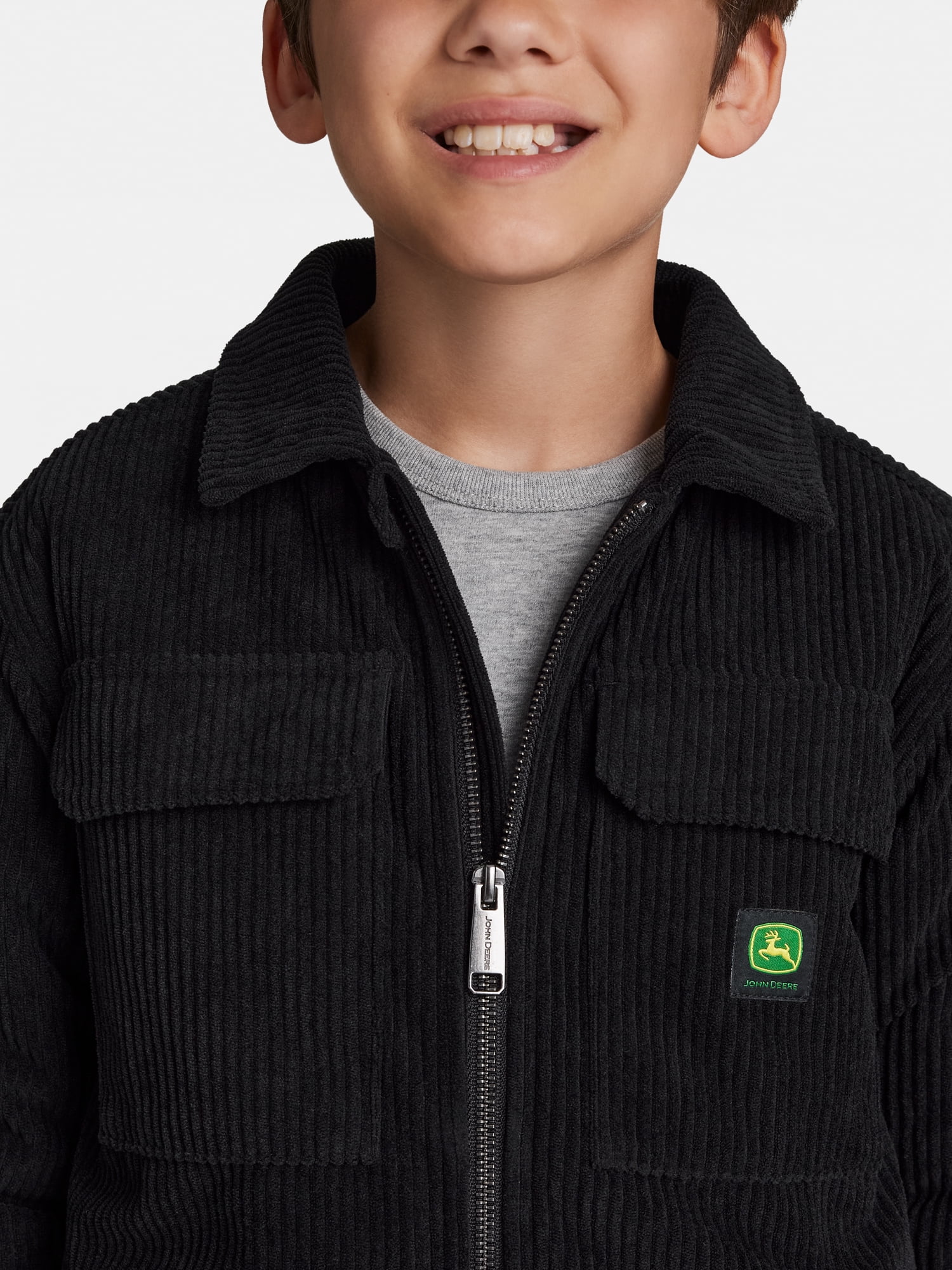 John Deere Boy's Corduroy Tractor Jacket, Sizes 4 - 16