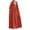 Red, variant on Women's Muslim Casual Empire Waist Maxi Dress Dubai Arabian Turkish Loose Long Kaftan Dresses Islamic Costume 4X-5XL